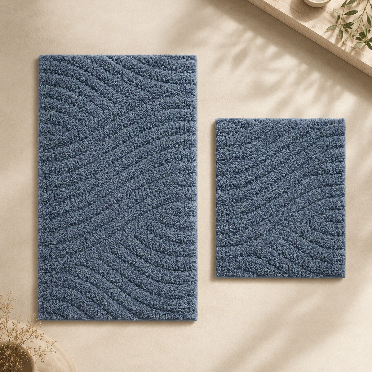 Karaca Home Roma 2-Piece Bathmat Set