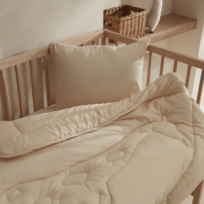 Karaca Home Baby Bunny Quilted Comfort Set - Light Powder, 8680214398036