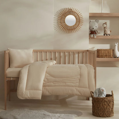 Karaca Home Baby Bunny Quilted Comfort Set - Light Powder, 8680214398036