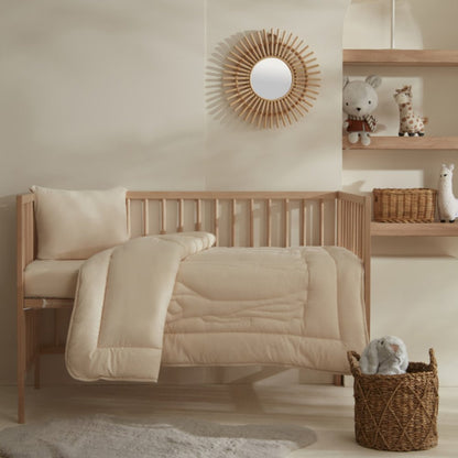 Karaca Home Baby Bunny Quilted Comfort Set - Light Powder, 8680214398036