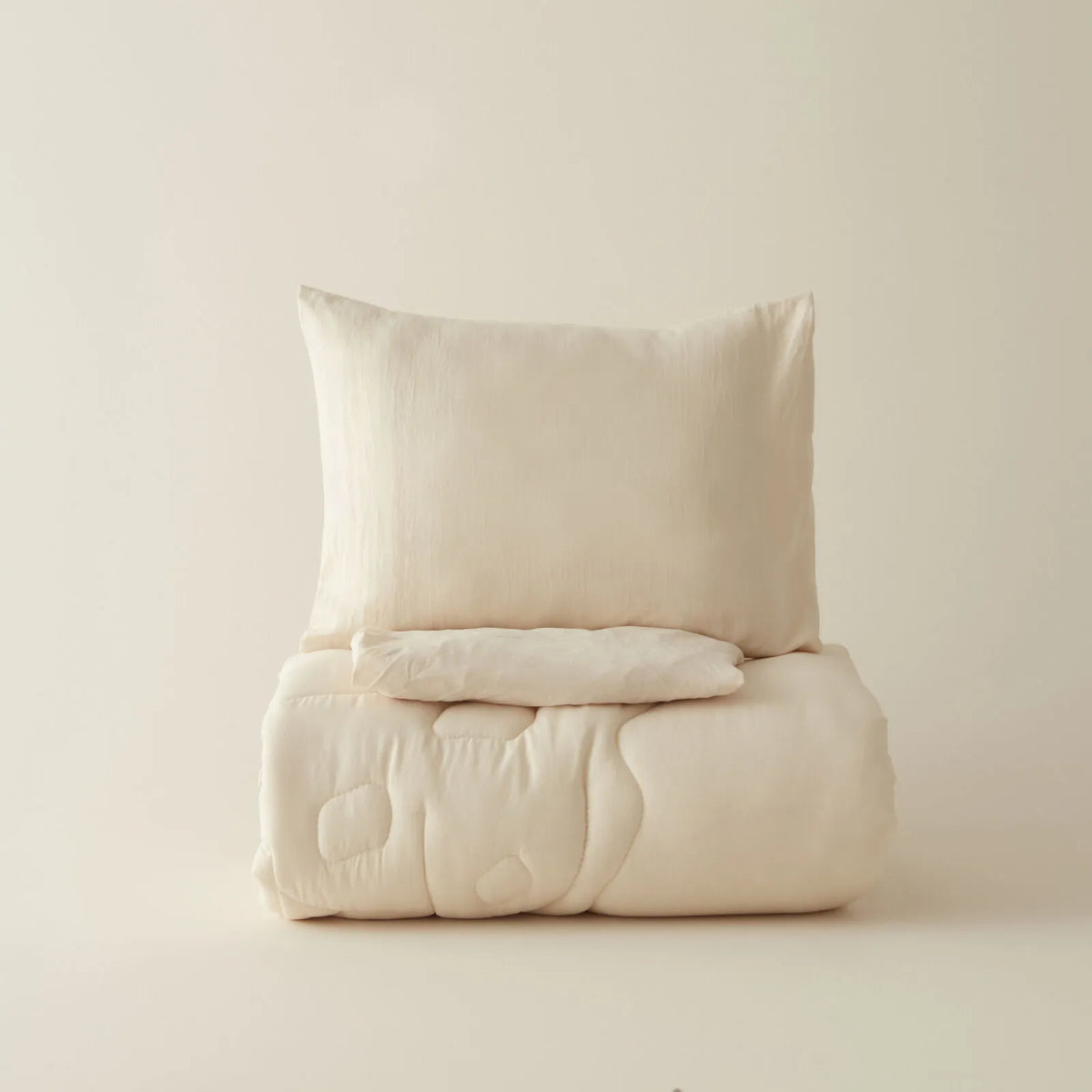 Karaca Home Baby Giraffe Quilted Comfort Set - Soft Beige Yellow, 8680214398043
