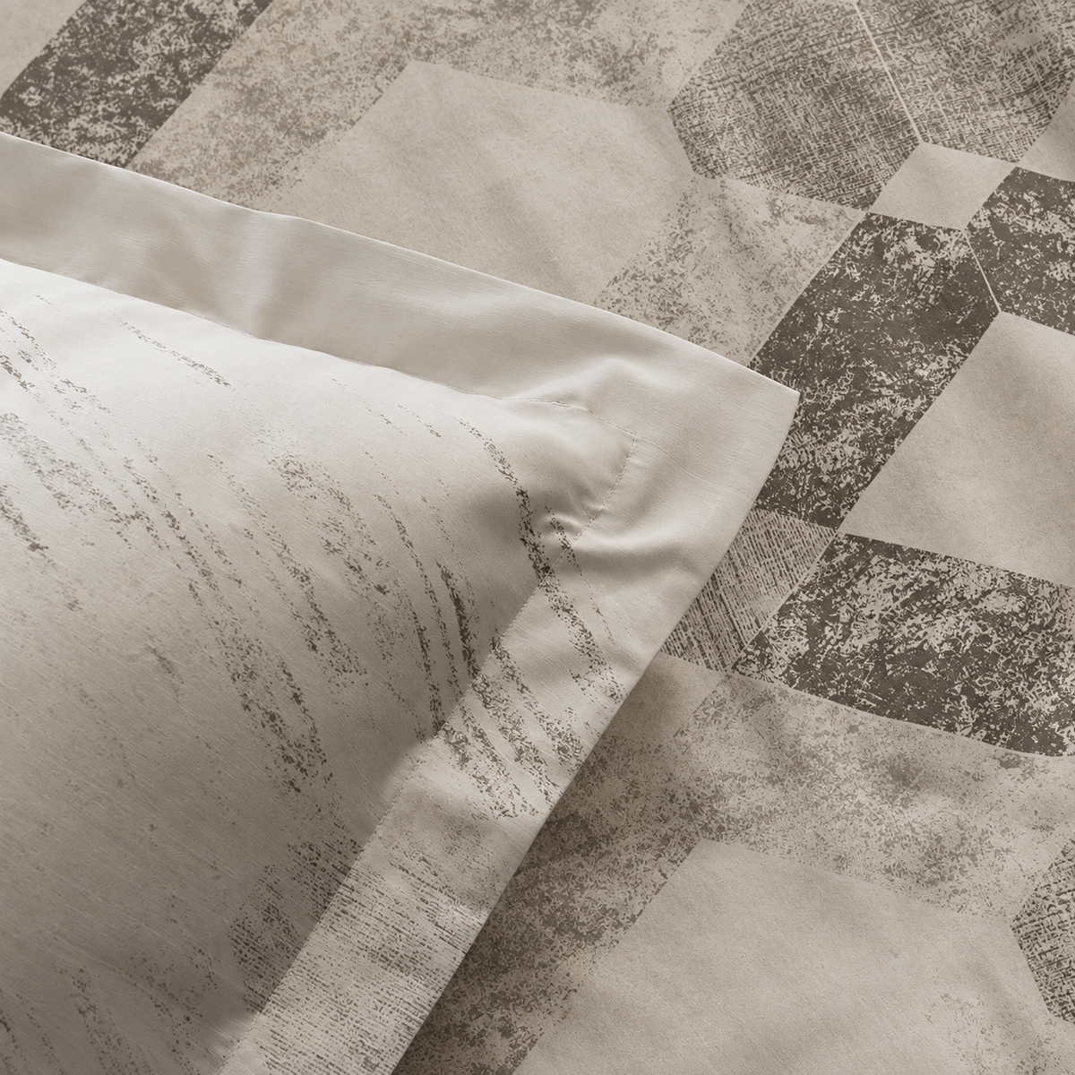 Karaca Home Chain 100% Cotton Double Satin Duvet Cover Set 200 x 220 cm, 8680214402382