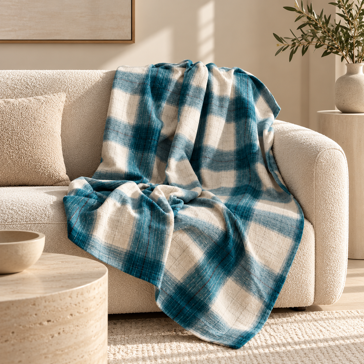 Karaca Home Flannel Throw TV Blanket  – 120 × 150 cm, 8680214408193