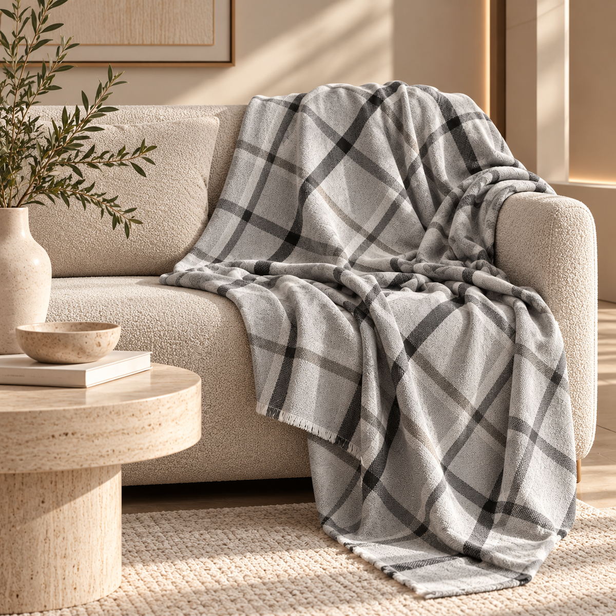 Karaca Home Flannel Throw TV Blanket – 120 × 150 cm, 8680214408223