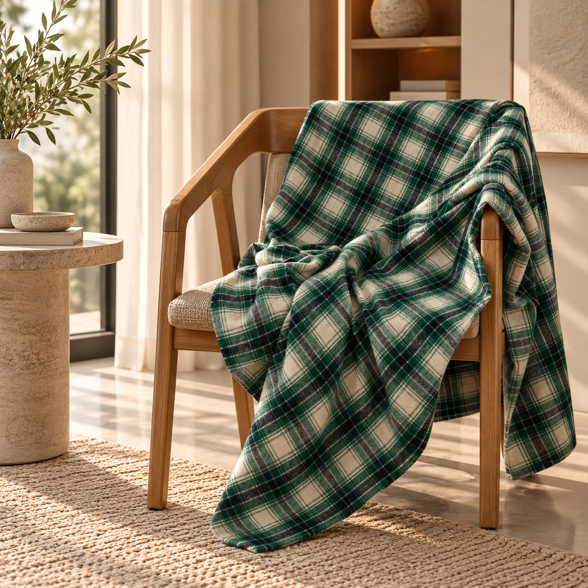 Karaca Home Flannel Throw TV Blanket – 120 × 150 cm, 8680214408377