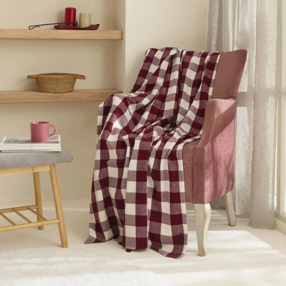 Karaca Home Flannel Throw TV Blanket –120 × 150 cm, 8680214408384
