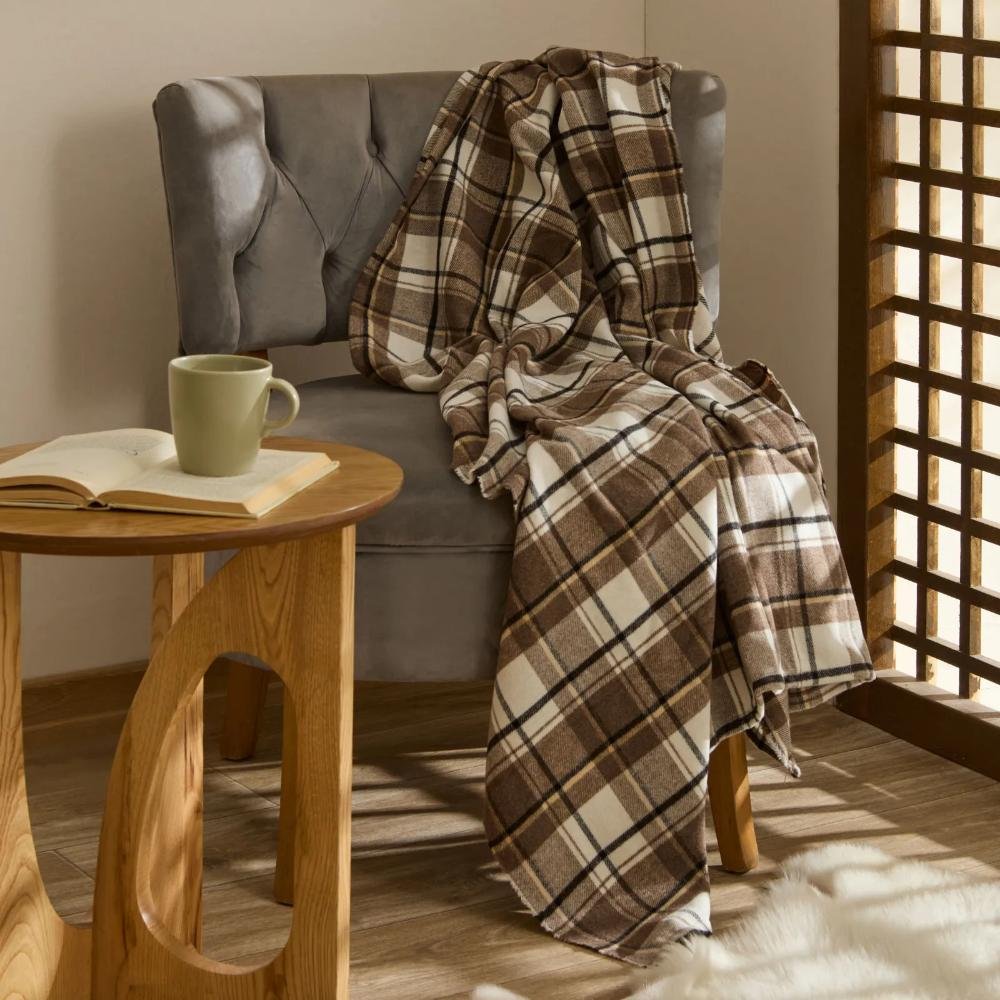 Karaca Home Flannel Throw TV Blanket – 120 × 150 cm, 8680214408438