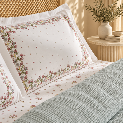 Karaca Home Roshell 100% Cotton Single Pike Set – Sage, 8680214410257