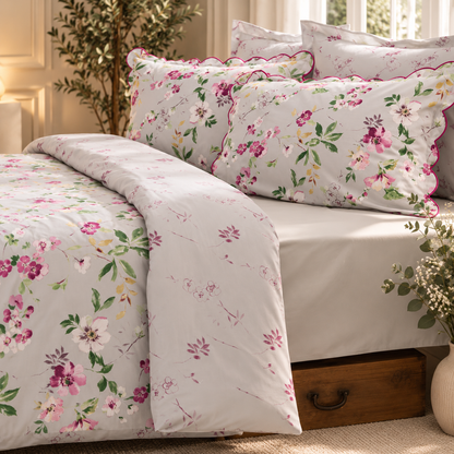 Karaca Home Sierra 100% Cotton Double Duvet Cover Set 200 x 220 cm, 8680214415634