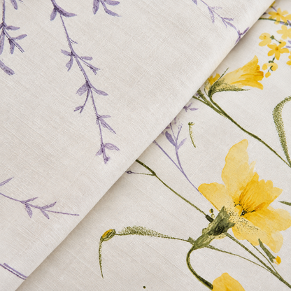 Karaca Home Rosella 100% Cotton Single Duvet Cover Set 160 × 220 cm – Yellow, 8680214416099