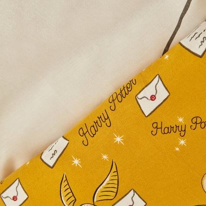 Karaca Home Harry Potter Wizards Letter Single Duvet Cover Set - 100% Cotton, 203.08.01.0024
