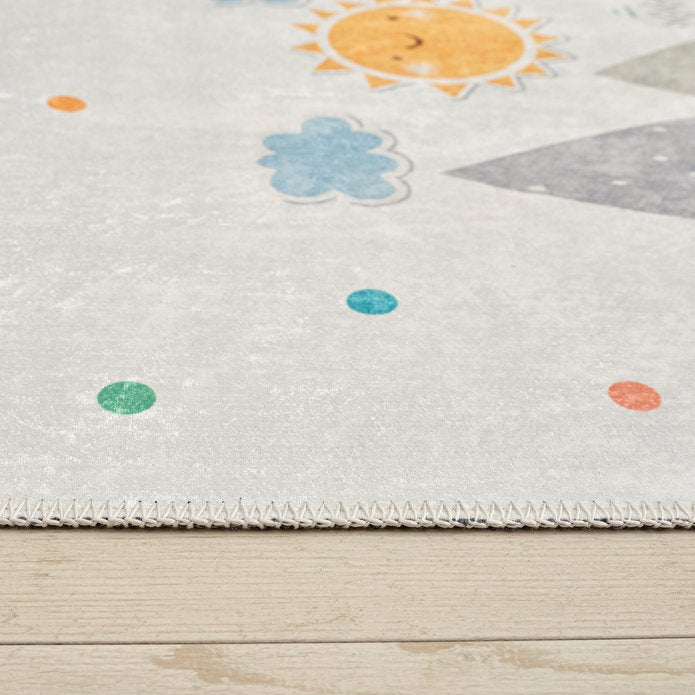 Karaca Cashmere Sunny Decorative Art Carpet for Children & Young Rooms 80-150 cm, 210.03.03.3189
