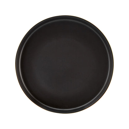 Karaca Elara Matte Black 57-Piece 12-Person Porcelain Dinner Set, 153.03.08.2563