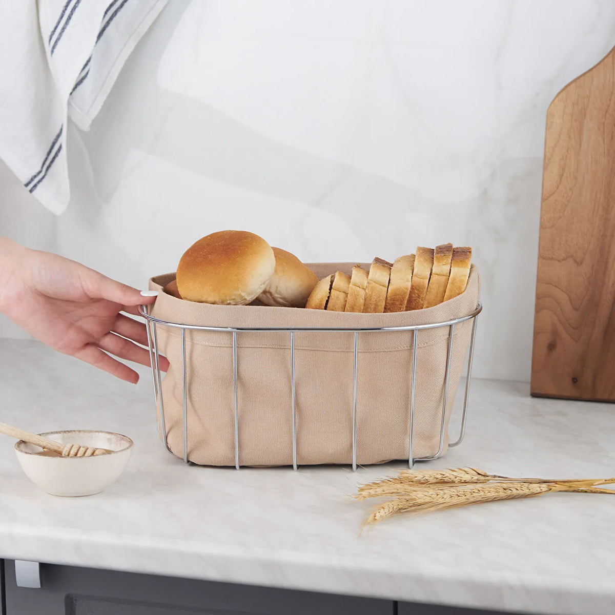 Karaca Hestia Bread Basket - Medium, 153.03.08.2618