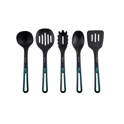 Karaca Marco Green 6-Piece Stand Serving Set, 153.03.08.4383