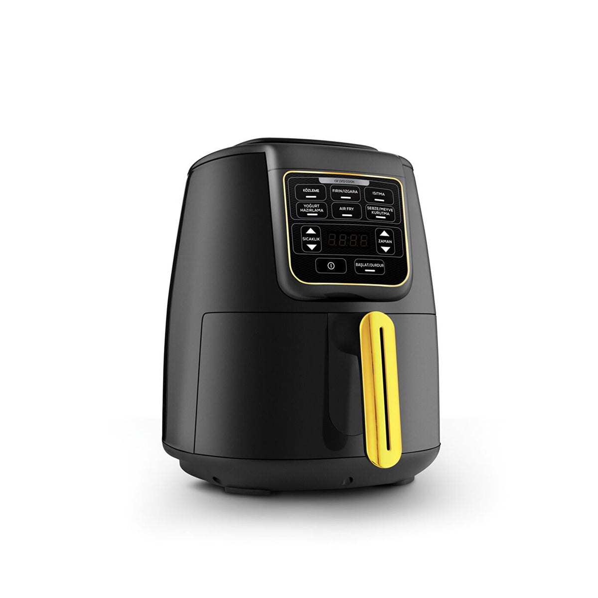Karaca Air Pro Cook XL 4L Airfryer - Black and Gold, 6-in-1 Healthy Cooking, 153.03.08.4468