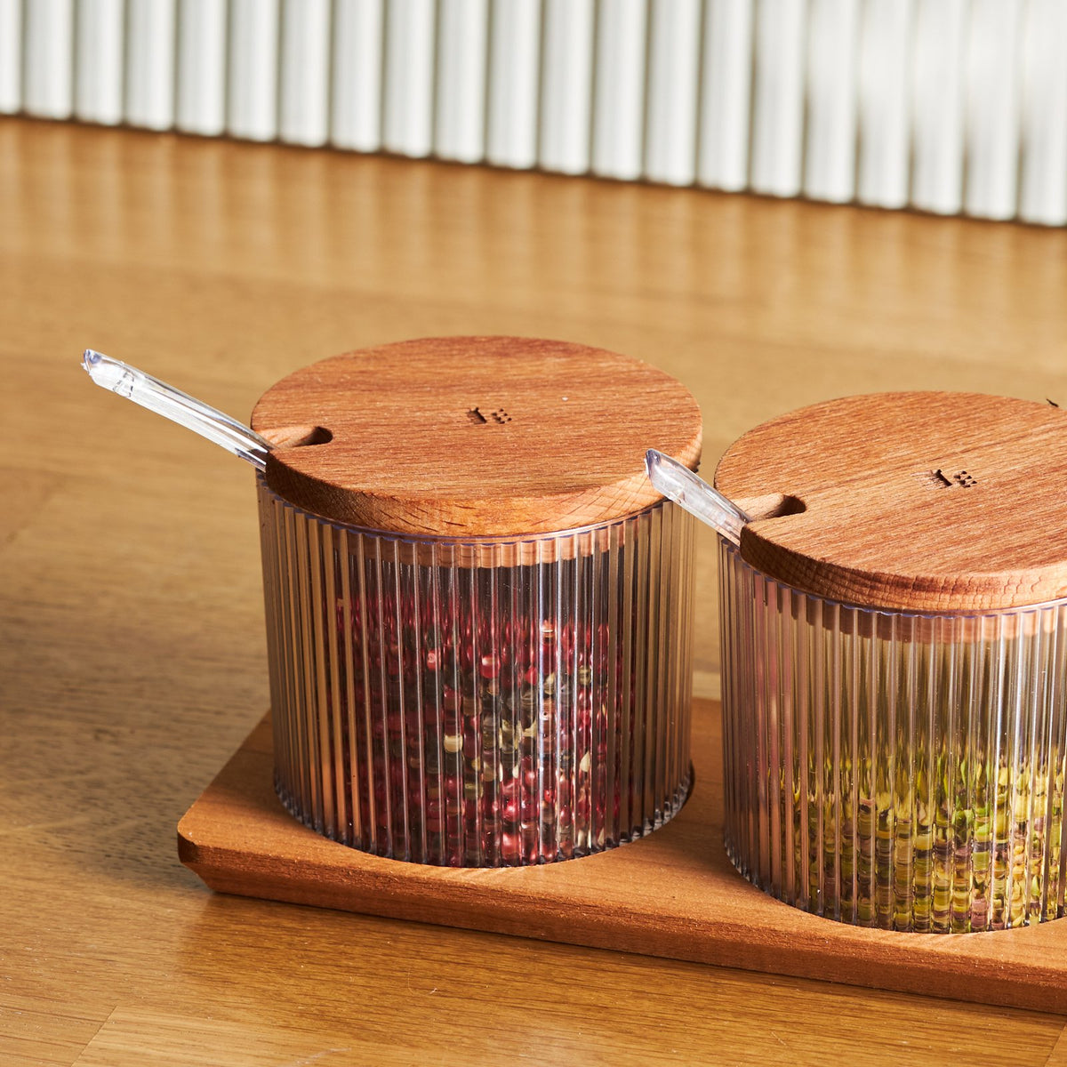 Karaca Massimo 3-Piece Transparent Spice Set, 153.09.01.0579