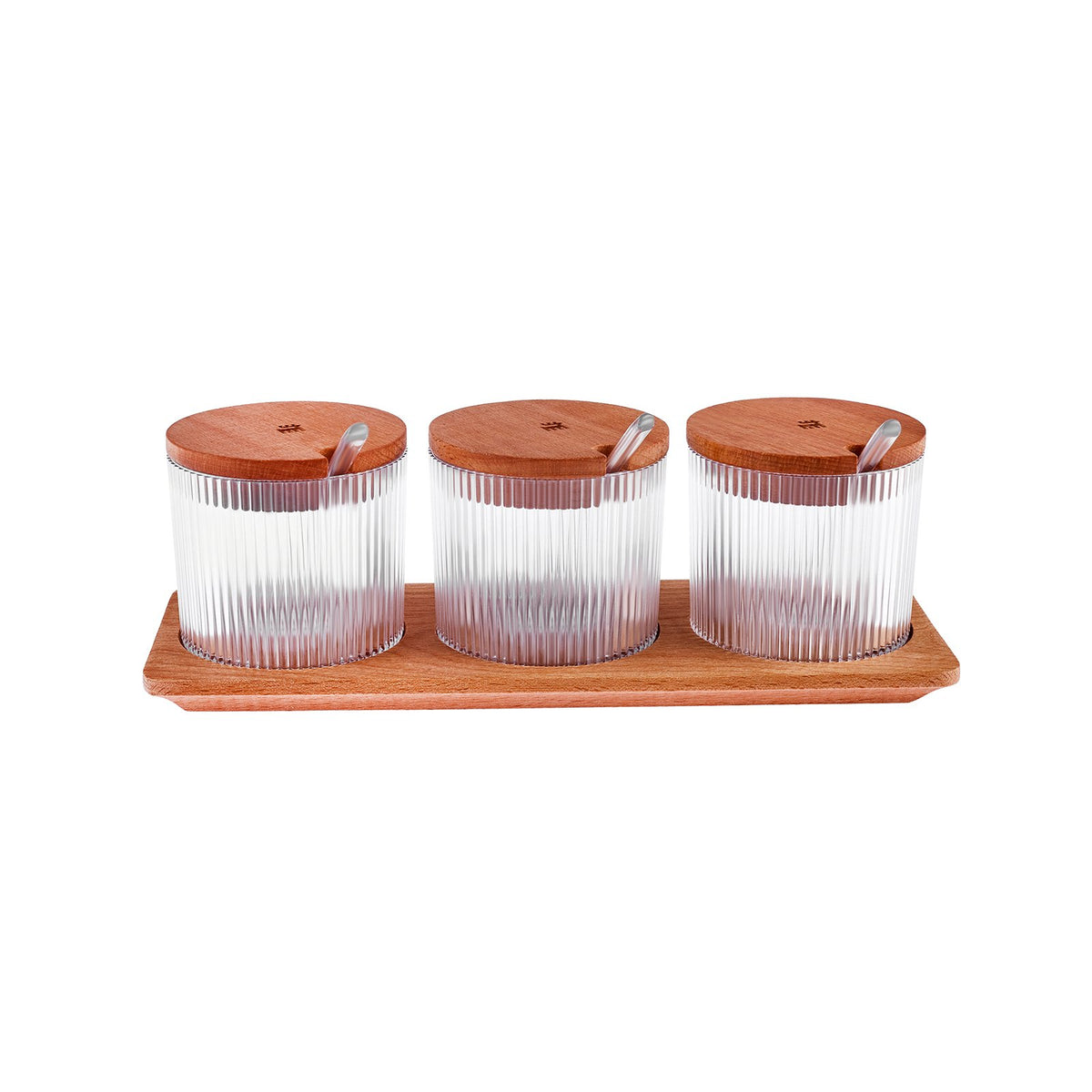 Karaca Massimo 3-Piece Transparent Spice Set, 153.09.01.0579