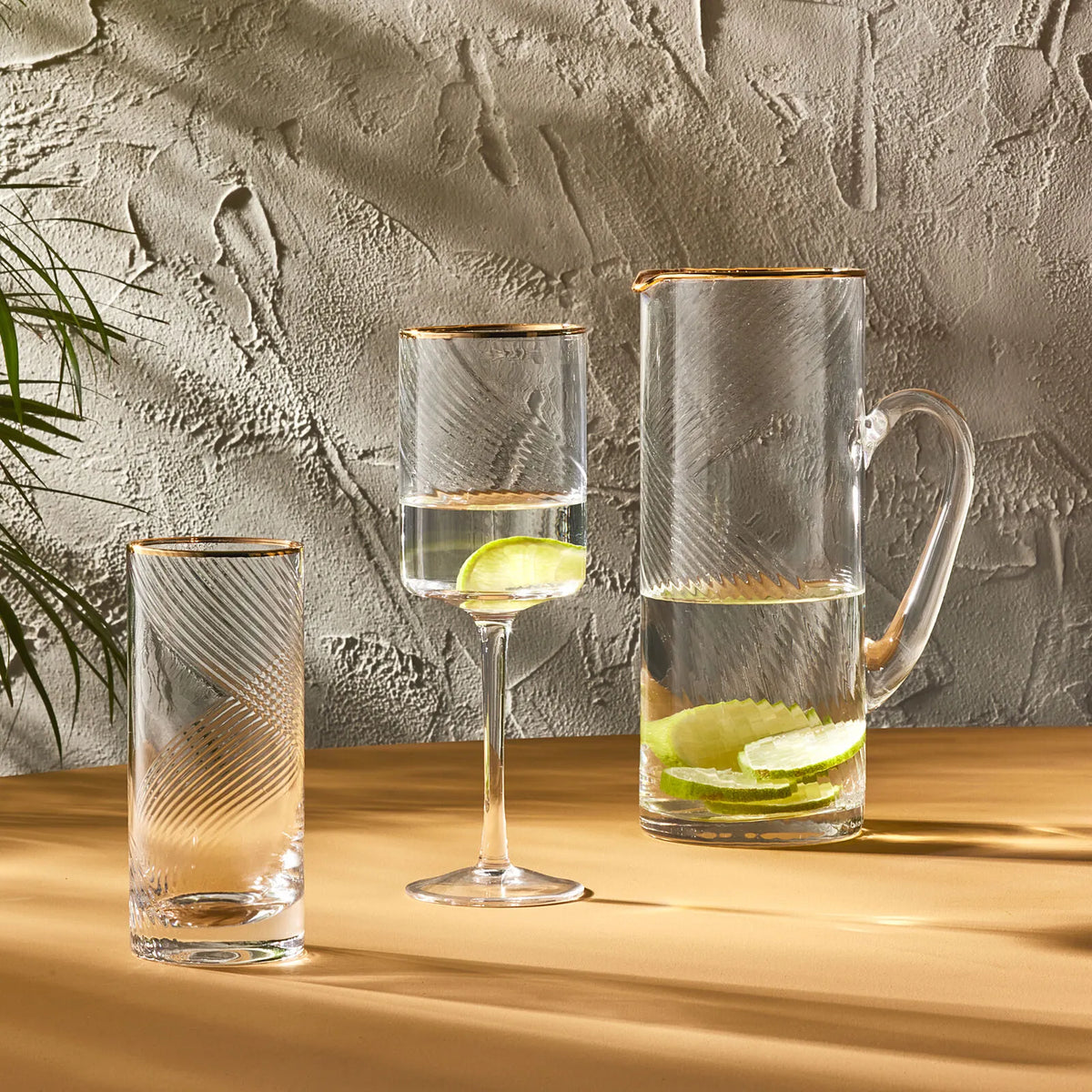 Karaca Ares 25-Piece Glass & Carafe Premium Set, 153.09.01.2432