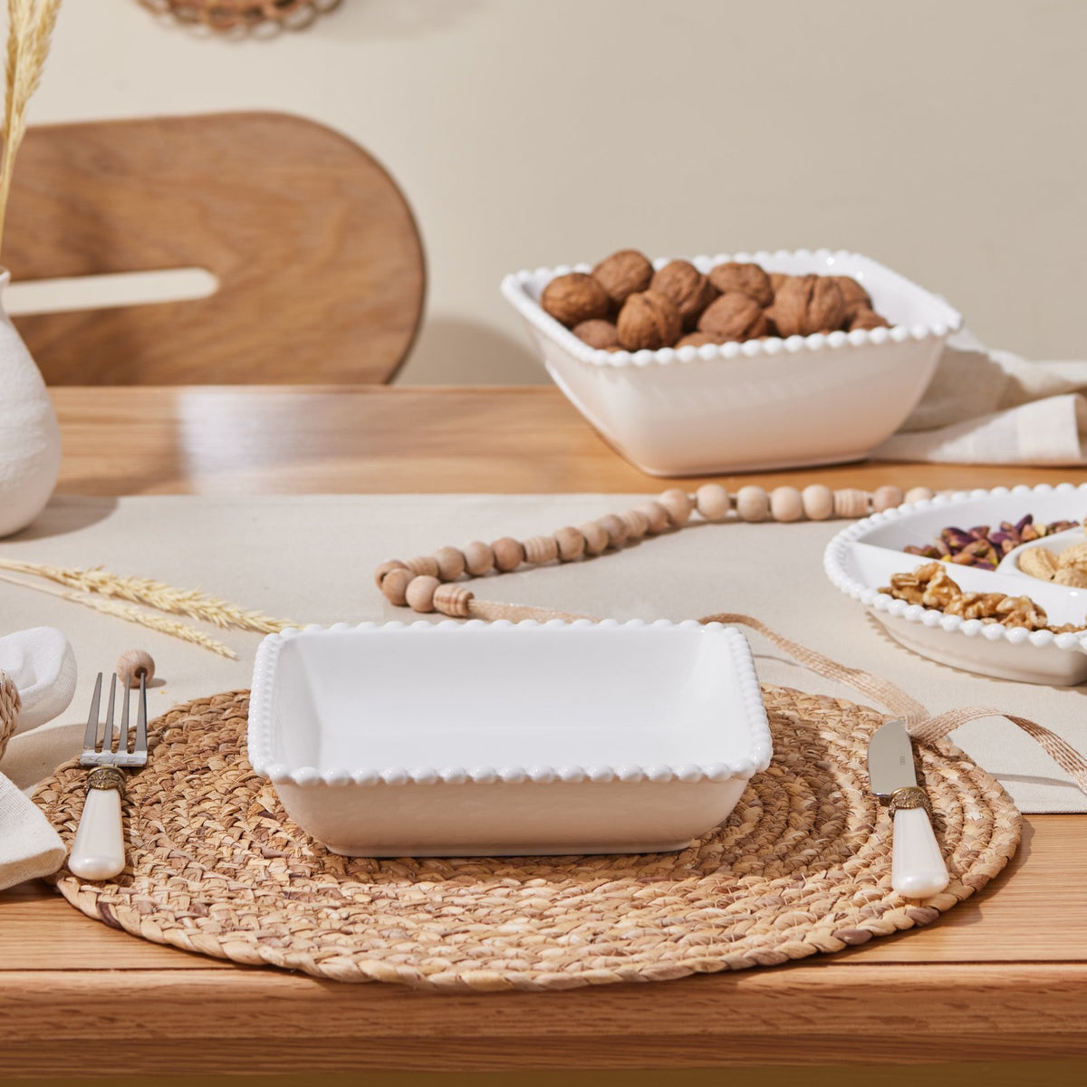 Karaca Carmen Perla Porcelain Deep Plate - 20 cm, 153.09.01.4039