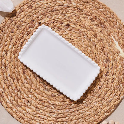 Karaca Carmen Perla Porcelain Boat Plate - 20 cm, 153.09.01.4034