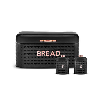 Karaca Diamond Bread Box Storage Container Set