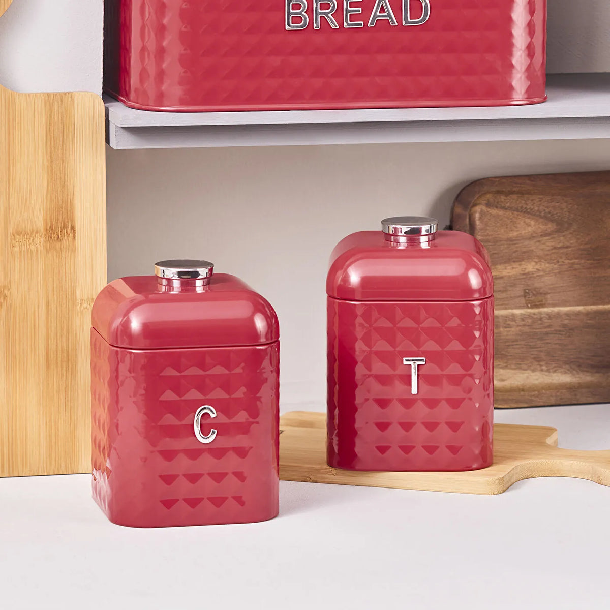 Karaca Diamond Bread Box Storage Container Set