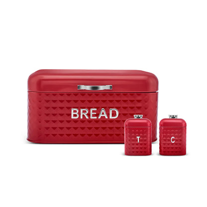 Karaca Diamond Bread Box Storage Container Set