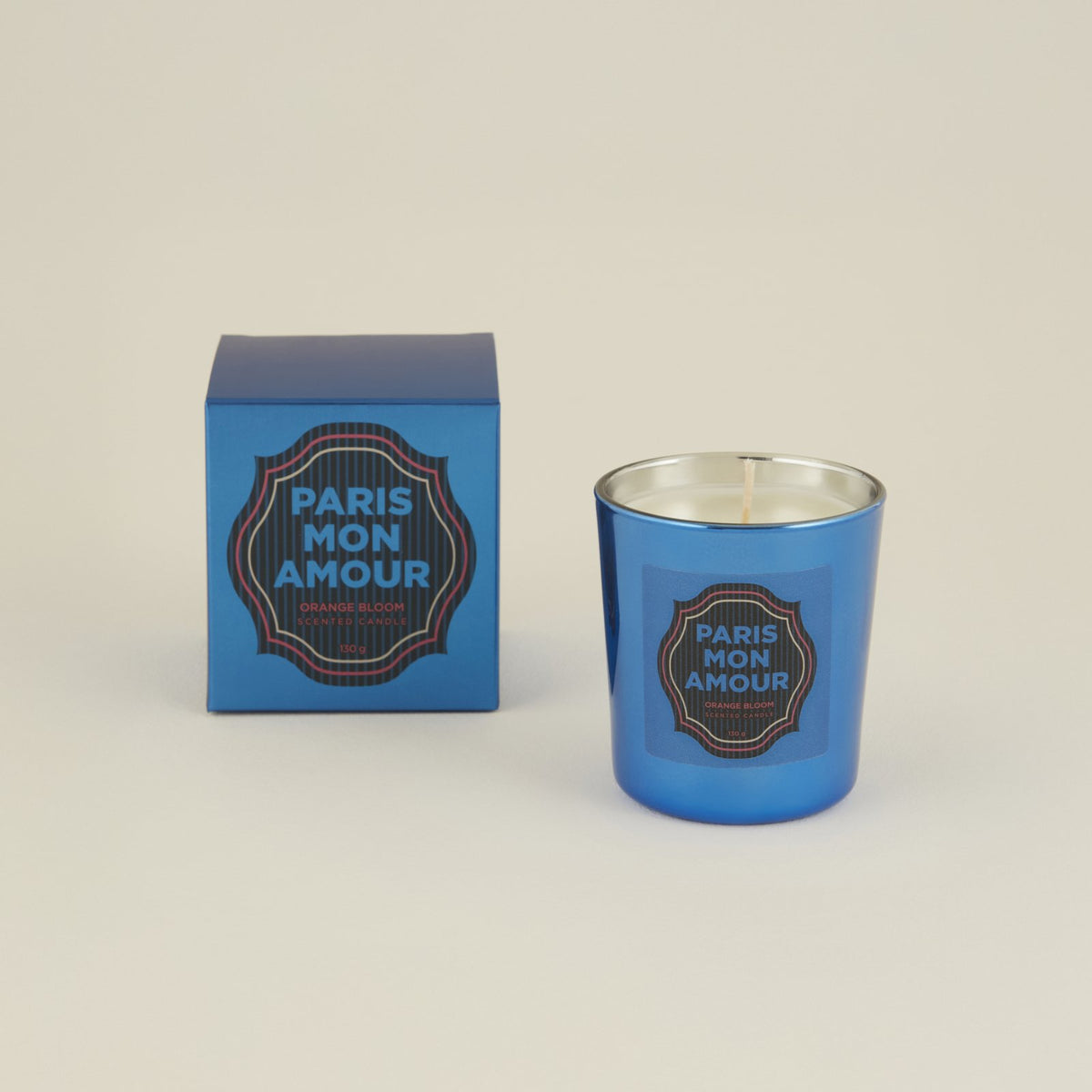Karaca Home Pop Art Collection Paris Mon Amour Orange Bloom Scented Candle, 153.09.01.5948