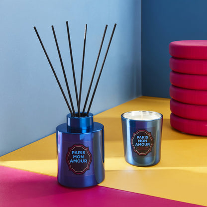 Karaca Home Pop Art Collection Paris Mon Amour Orange Bloom Scented Candle, 153.09.01.5948