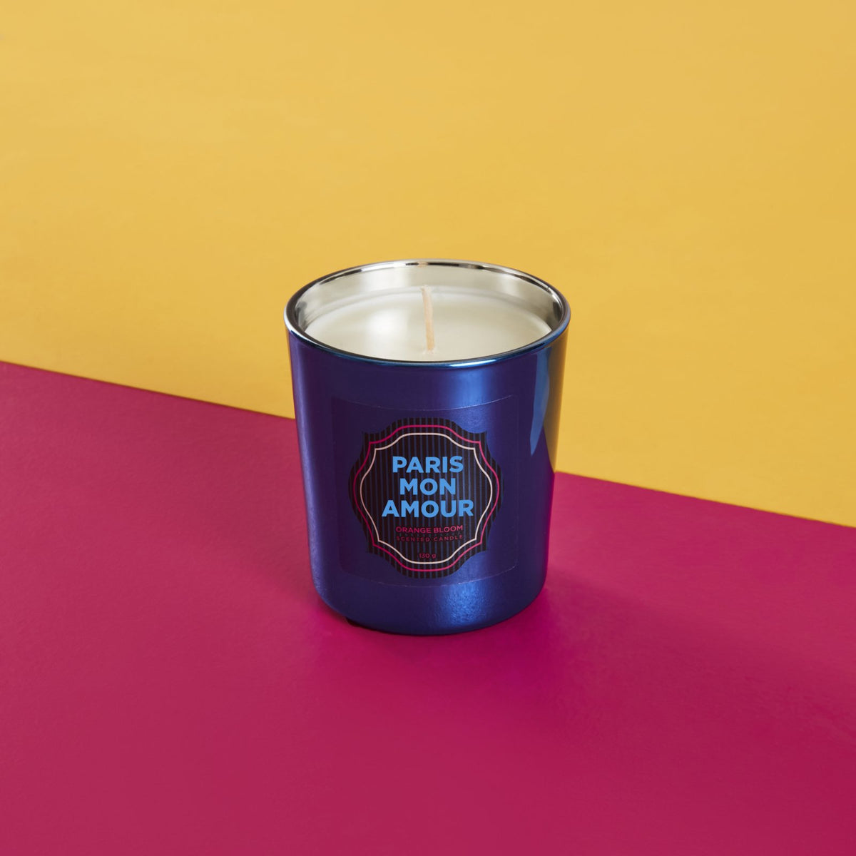 Karaca Home Pop Art Collection Paris Mon Amour Orange Bloom Scented Candle, 153.09.01.5948