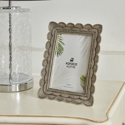 Karaca Home Elise Silver Wall Photo Frame - 16 x 21 cm, 153.09.01.6383