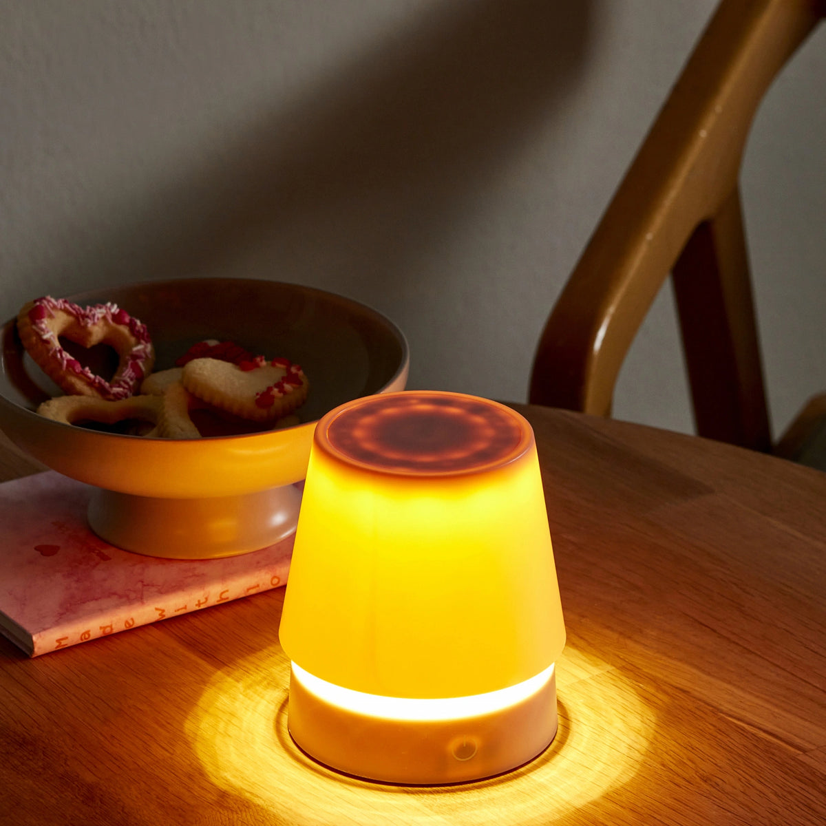 Karaca Home Space LED Pink Table Lamp, 153.09.01.6400