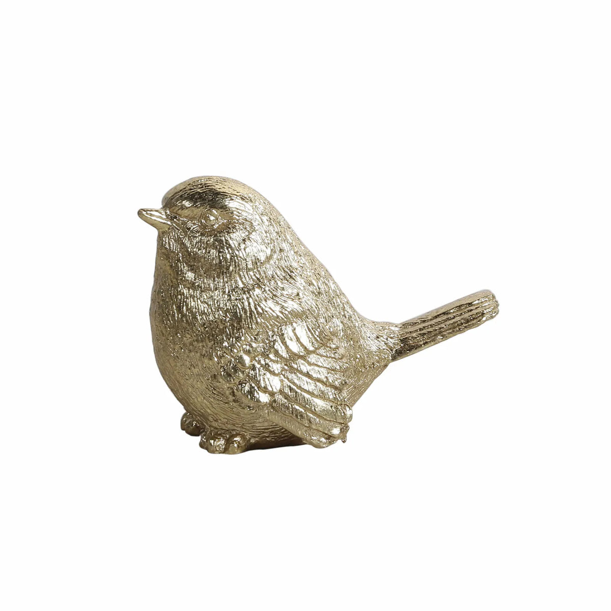 Karaca Home Decorative Gold Bird Sculpture - 6 cm, 153.09.01.6459