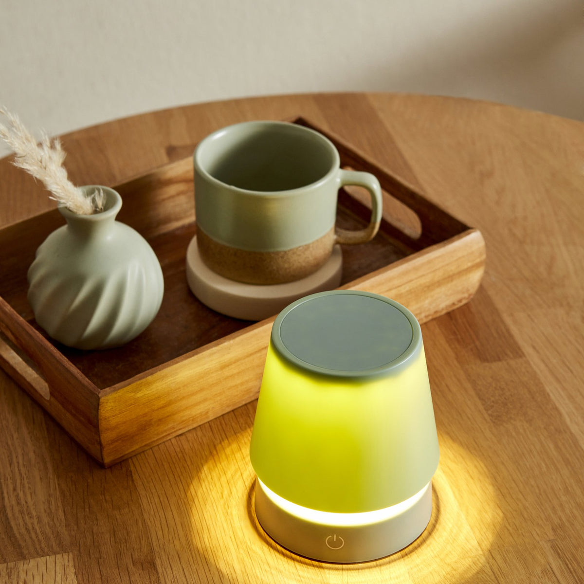 Karaca Home Space LED Green Table Lamp, 153.09.01.6945