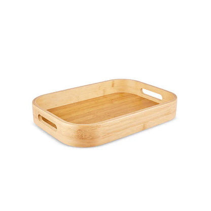 Karaca Nolan 2-Piece Bamboo Tray Set, 153.09.01.7157