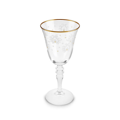 Karaca Derya 6-Piece Gold-Accent Glass Set, 153.09.01.8428