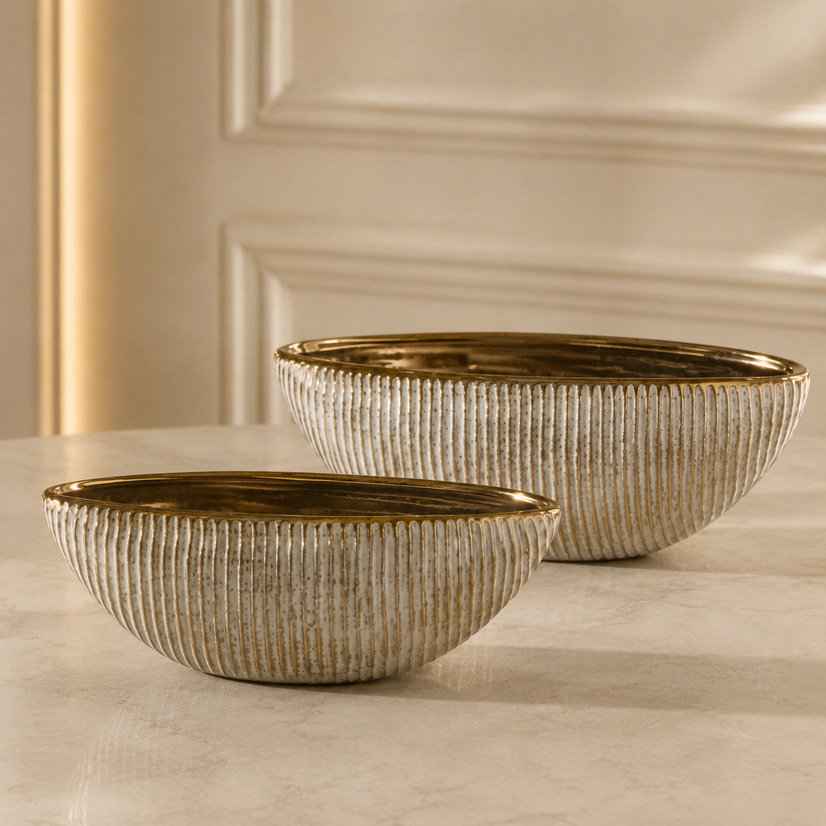 Karaca Home Novara Gondola Decorative Bowl 34.5 cm, 8683650330929
