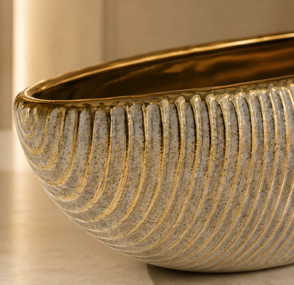 Karaca Home Novara Gondola Decorative Bowl 34.5 cm, 8683650330929