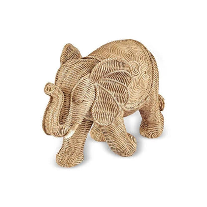 Karaca Renato Elephant Figurine - Natural Beige, 8683650340713