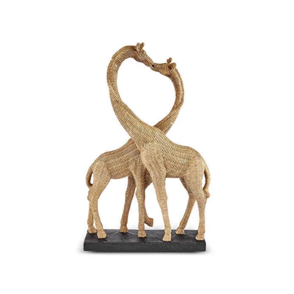 Karaca Majorca Giraffe Figurine - Natural Beige , 8683650340720
