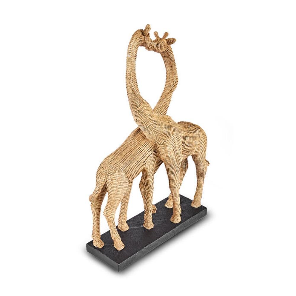 Karaca Majorca Giraffe Figurine - Natural Beige , 8683650340720