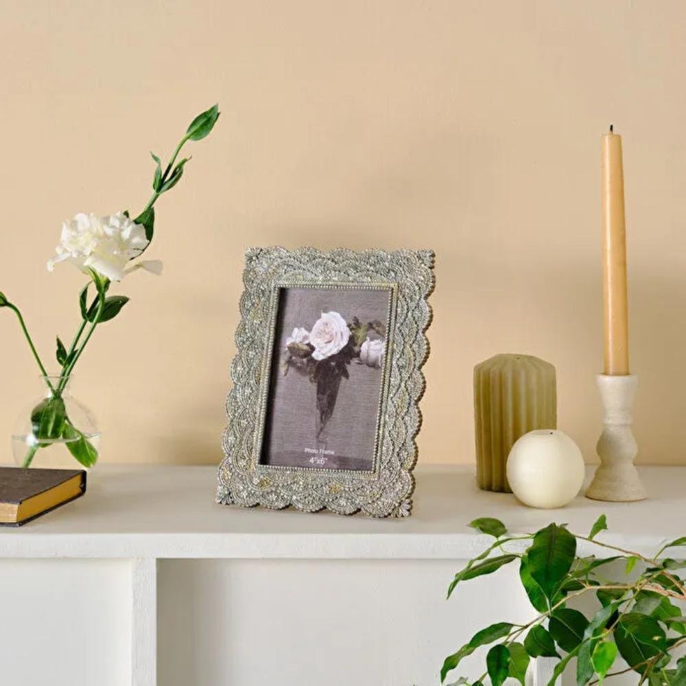 Karaca Home Lace Photo Frame 10 x 15 cm, 8683650340751