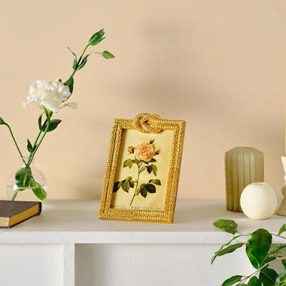 Karaca Home Node Gold Photo Frame 10 x 15 cm, 8683650340805