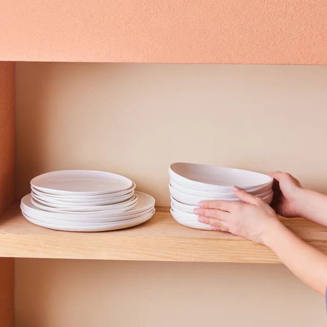 Karaca Earth Collection Clay 55-Piece Dinner Set for 12 People Red Dot Design Award-Winning Dinner Set, 8683650346579
