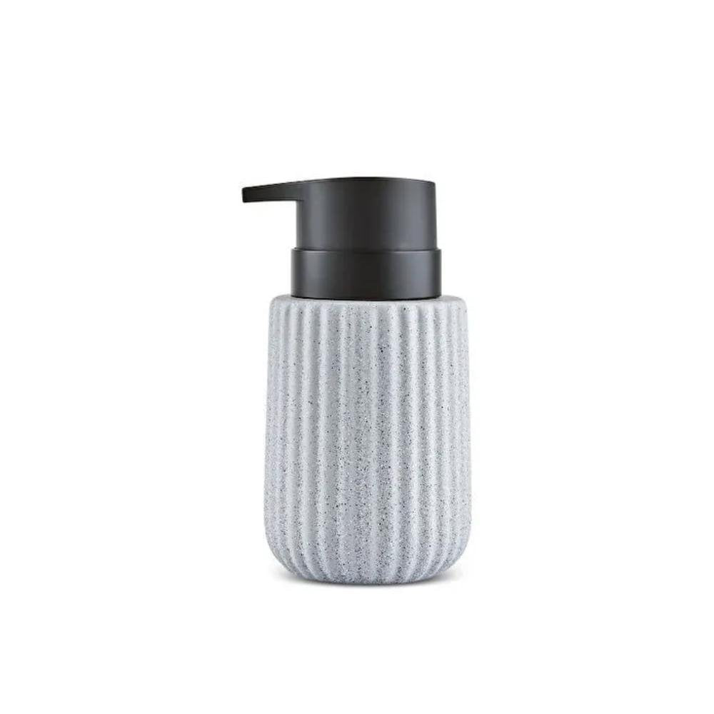 Karaca Trina 3-Piece Grey Bathroom Accessory Set – Dolomite Stone Finish, 8683650363897