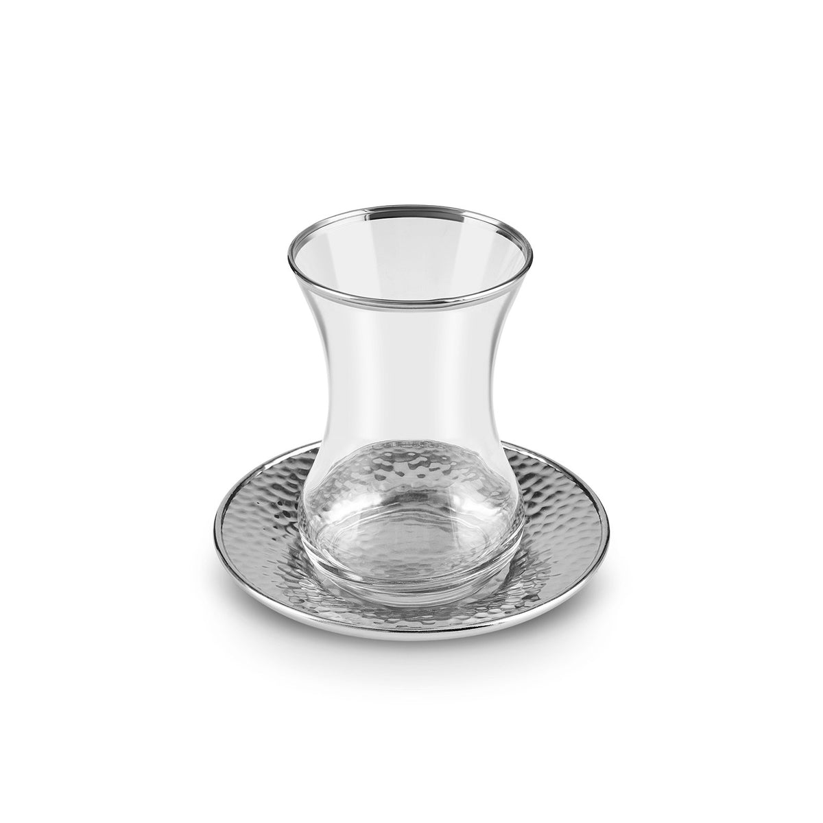 Karaca Ada Platinum 18-Piece Tea Set for 6, 8683650382515