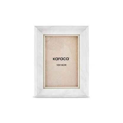 Karaca Bramble Photo Frame 10x15 cm - Cream, 8683650383185