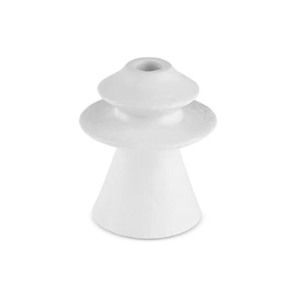 Karaca Stone Candle Holder 14.7 cm - White, 8683650383352