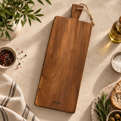 Karaca Premium Mango Cutting & Serving Board – 40 × 15 cm, 8683650397328
